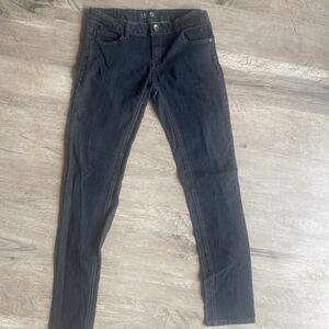 Papaya Denim Skinny Jeans Black Size 13 Stretch